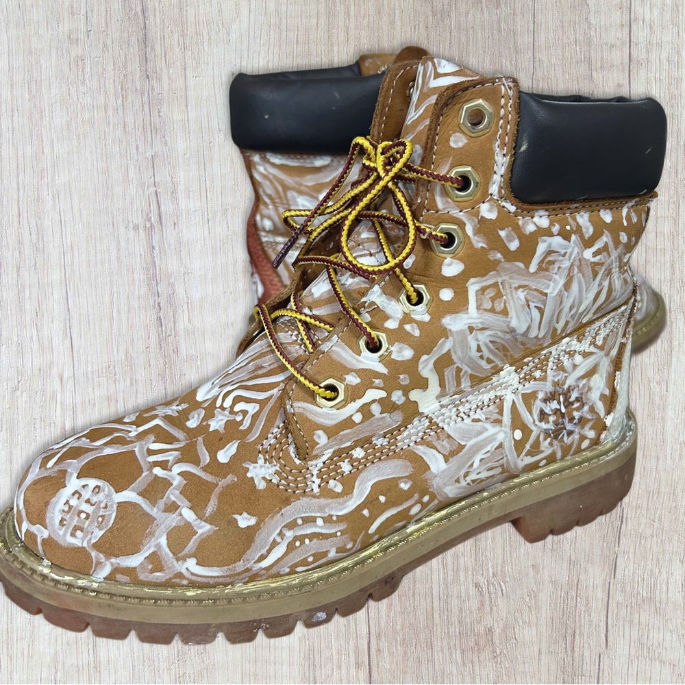 Hand Painted Timberland Boots